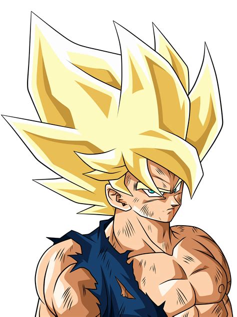 He is the secondborn, as well as youngest child and son of Bardock and Gine, the husband of Chi-Chi, and the father of Gohan and Goten. . Namek goku ssj